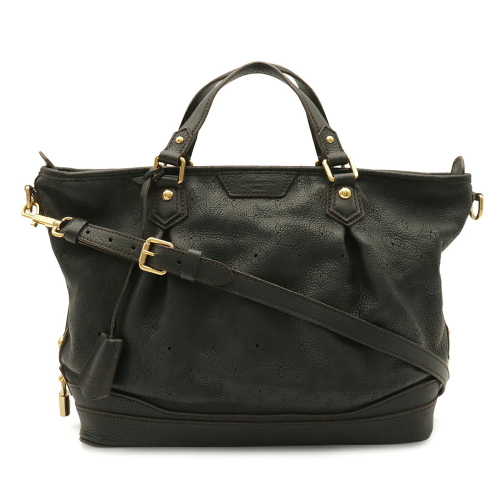 LOUIS VUITTON Stella PM Monogram Mahina Tote Bag, Handbag, Shoulder Leather, ...